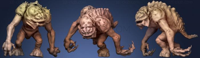 Rancor Statue